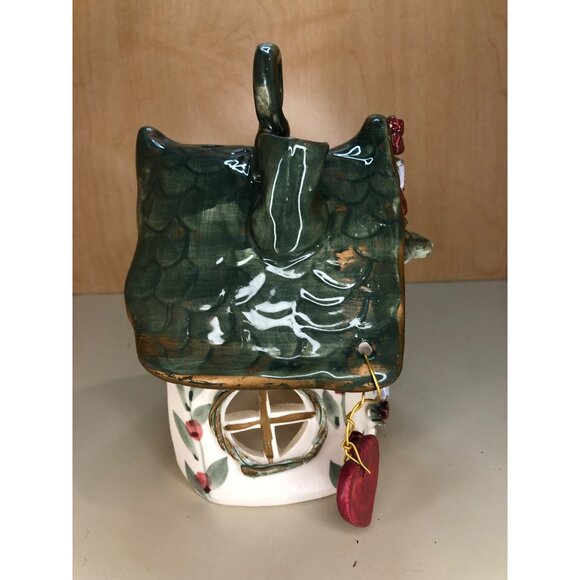 Bird House With Bird and Heart Candle Holder - Picture 2 of 11